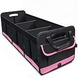 ZLXMRUT Collapsible Multi-Compartment Car Trunk...