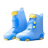 Kids Waterproof Shoes Cover Reusable Non-Slip Rubber...