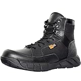LAHORS 6 Inch Lightweight Mens Tactical Shoes Combat...