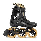 FLYDAZZLE Men's Inline Skates 3WD 110MM - Urban Fitness...