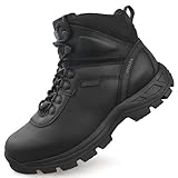 QUNLON Men's Hiking Boots Lightweight Trekking Camping...