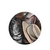 Cowboy Black Hat Western Boots Car Air Fresheners Set...