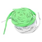 KAJNBN 2 Pairs Waxed Ice Hockey Skate Shoelaces, Flat...