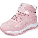 R CORD Girls Hiking Boots Waterproof Suede Mesh Anti...