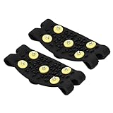 DOITOOL 5 Ice Cleats TPE Non-Slip Shoe Grippers Winter...
