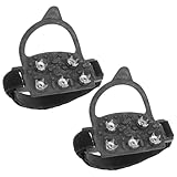 Toyvian Outdoor 5-Spike Ice Cleats Snow Traction...