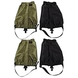 MUSISALY 2 Pairs Outdoor Hiking Snow Leg Gaiters...