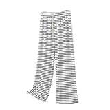 Xiaojmake Women's Pajama Lounge Pants Comfy Cotton Wide...