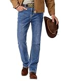 JMIERR Men's Stretch Jeans Boot Cut Western Retro...