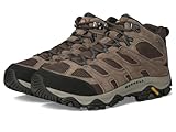 Merrell Men's Moab 3 Mid Waterproof Hiking Boot,...