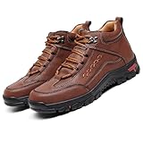 ZPLMIDE Men's Comfortable Waterproof Orthopedic Walking...