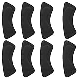 Cabilock Adhesive Heel Pads for Shoes 8 Pairs Black...
