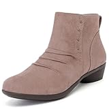 Ruiee Ankle Boots for Women Slouchy Fashion Closed Toe...