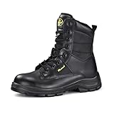 Men's Military Tactical Boots 8' Steel Toe Work Safety...