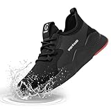 Waterproof Steel Toe Shoes for Men Women Work Shoes...