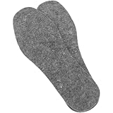 MAGICLULU Wool Felt Insoles for Men and Women Large...