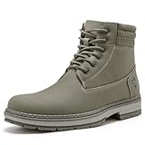 Athlefit Men's Hiking Boots Fashion Casual Chukka Boots...