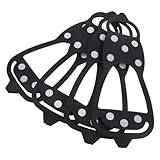 BUGUUYO 2 Pairs Non Slip Gripper Spikes Ice Traction...