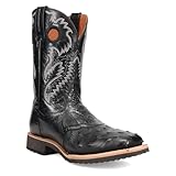 Dan Post Men's Martel Full Quill Ostrich Boot, Black,...