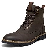 Vostey Mens Boots Motorcycle Casual Boots for Men...