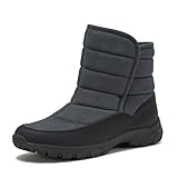 Lands' End Expedition Quilted Slip On Mens Snow Boots...