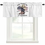 Pinroote American Flag 250 Year Anniversary Valances...