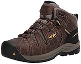 KEEN Utility Men's, Flint II Mid Work Boot, Brown, 10 D