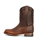 7L SIETE LEGUAS- American Bison Men's Roper Boot Style...