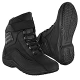 SAGA MOTO Men’s Motorcycle Boots – Waterproof...