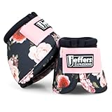 Jeffers Expression No Turn Bell Boots for Horses - Rose...