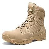 NORTIV 8 Men's Side Zipper Military Tactical Work Boots...