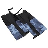 FOMIYES Camping Gaiters for Hiking Boots, Windproof...