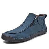 Men's Casual Barefoot Ankle Chukka Boots Slip On...