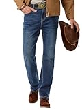 JMIERR Men's Stretch Jeans Boot Cut Western Retro...