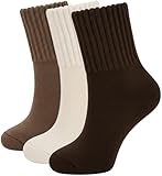 ACCFOD Womens Warm Boot Socks Cozy Thermal Thick Cotton...