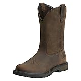 Ariat BMVY9 Mens Groundbreaker Work Boot Brown 11 Wide