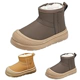 Girls Boys Platform Ankle Boots Winter Snow Boots Kids...