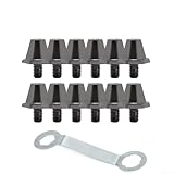 12Pcs Football Boot Soccer, 11Mm /13mm Running Spikes...