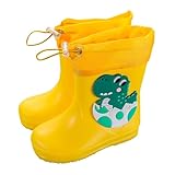 Rain Boots Kids Boys Girls Waterproof Rainboots Toddler...