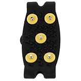 MAGICLULU Silicone 5-Tooth Ice Spikes for Shoes Outdoor...