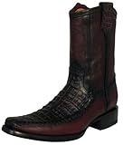 Texas Legacy Mens #110R Black Cherry Cowboy Boots...