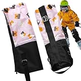 Leg Gaiters for Kids, Windproof Snow Gaiter Leg...