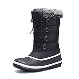 mysoft Women's Waterproof Winter Boots, Warm Insulated...