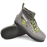 Felt Sole Wading Shoes for Men Fly Fishing Deck Boots...