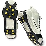 Crampons, Ice Cleats for Shoes and Boots, Ice Cleats -...