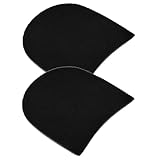 HEMOTON 1 Pair Non-Slip Rubber Heel Pads Shoe Repair...