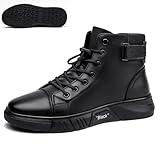 Genuine Leather Orthopedic Boots, Mens Winter Warm...