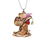 Cowboy Boots Hats Car Rear View Mirror Charm, Car...