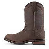7L SIETE LEGUAS - Men's Leather Zip Roper Boot Style...