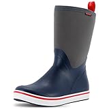 Showave Deck Boots for Men Rain Boots Mid Calf...
